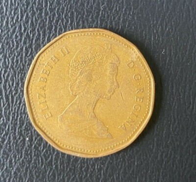 1989 Queen Elizabeth 2 Canadian Dollar - Vintage | eBay
