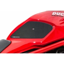 PUIG SPECIFIC SIDE TANK PADS SET FOR DUCATI MONSTER 797 2017 > 2020 BLACK 20068N