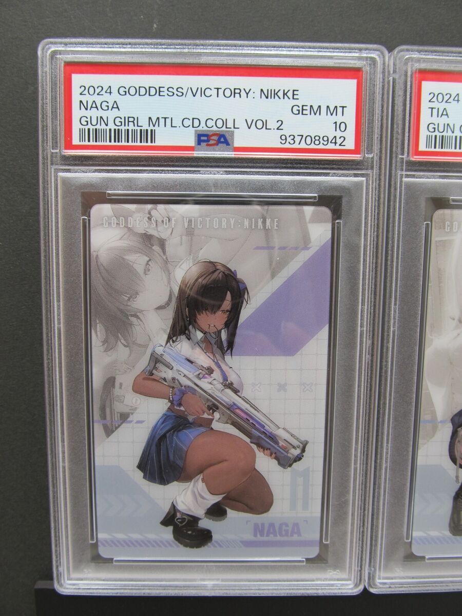Sequential Set PSA 10| Goddess of Victory NIKKE NAGA TIA Gun Sequential Set PSA 10| Goddess of Victory NIKKE NAGA TIA Gun