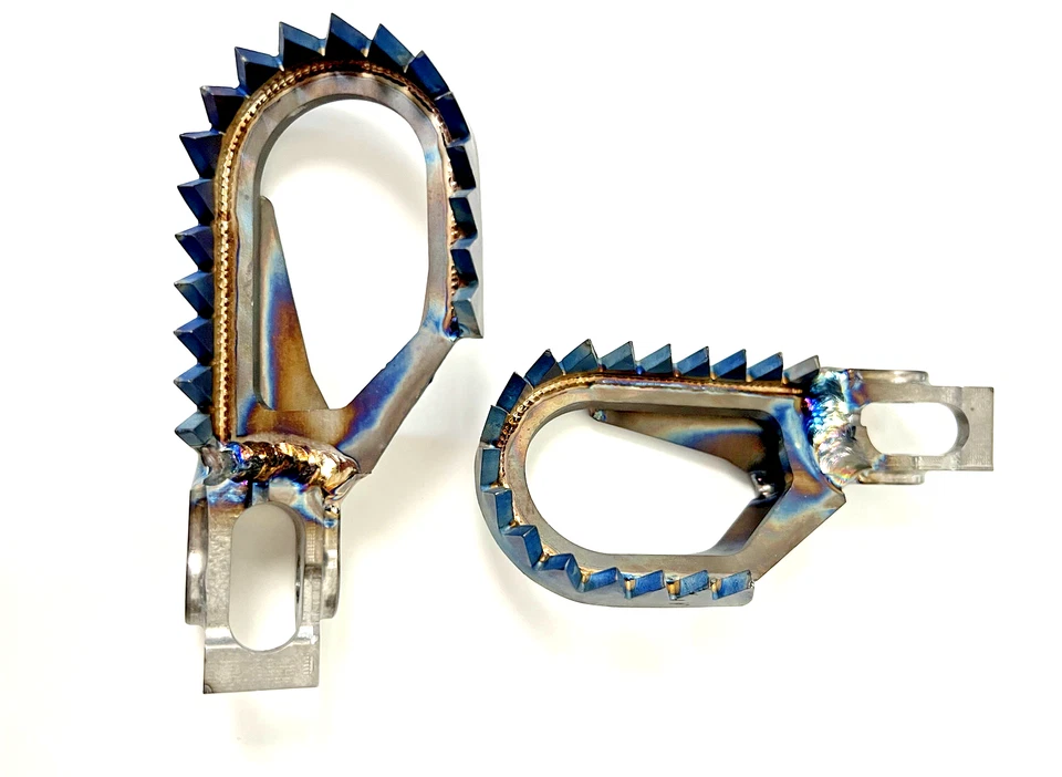 KTM SX 125 - 300 2016 -22 Stainless Steel Foot Pegs Husqvarna TC125 Gas Gas MC - Image 2 of 4