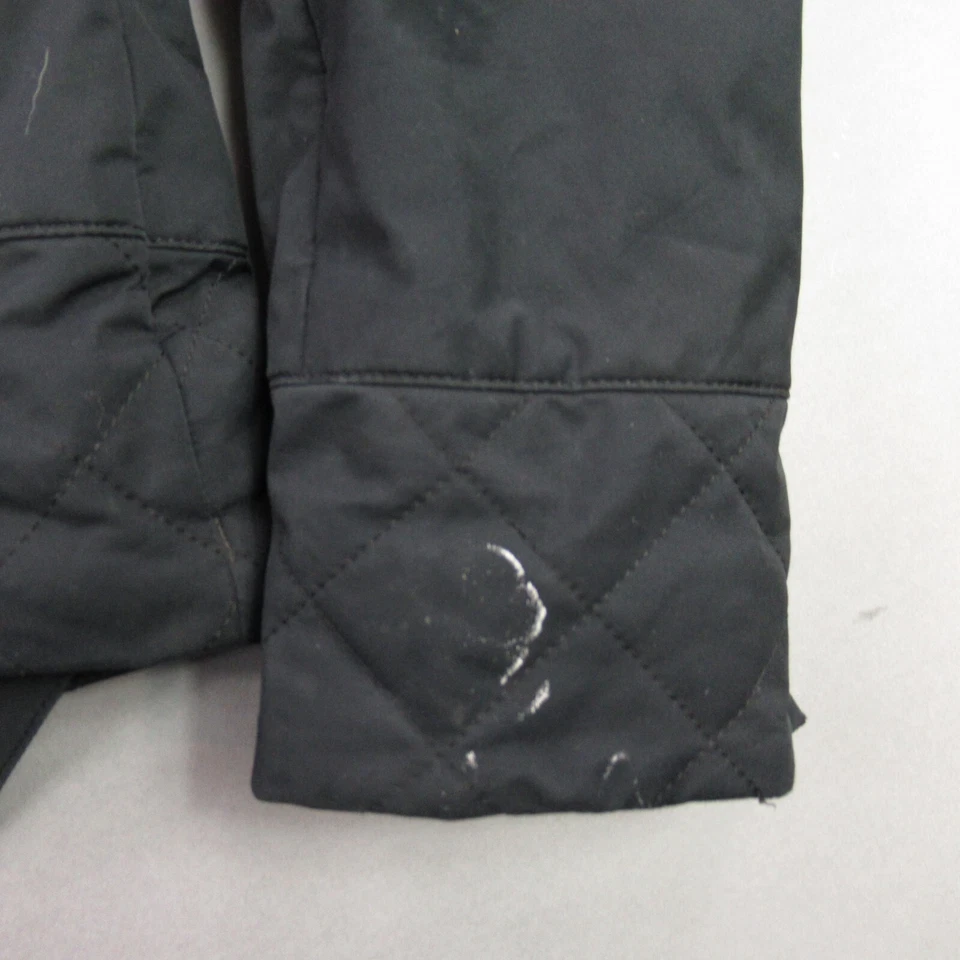 Descente Coat Womens Medium Full Zip Long Sleeve Outdoors Black - Image 2 of 4