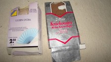 Neu Kniestrümpfe braun  4 Paar Gr. S