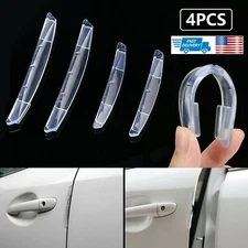 4x Clear Car Door Edge Scratch Anti-collision Protector Guard Strip Accessories