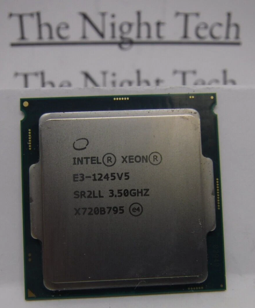 Intel Xeon E3-1245 V5 Processor Model Computer Processors (CPUs