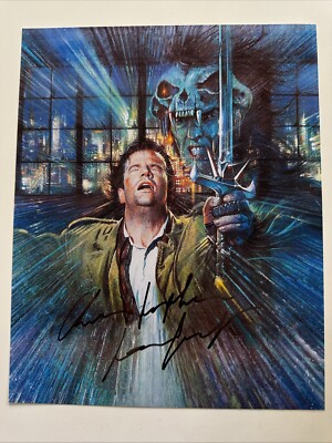 Christopher Lambert Signed Autograph 8x10 Inch Highlander 