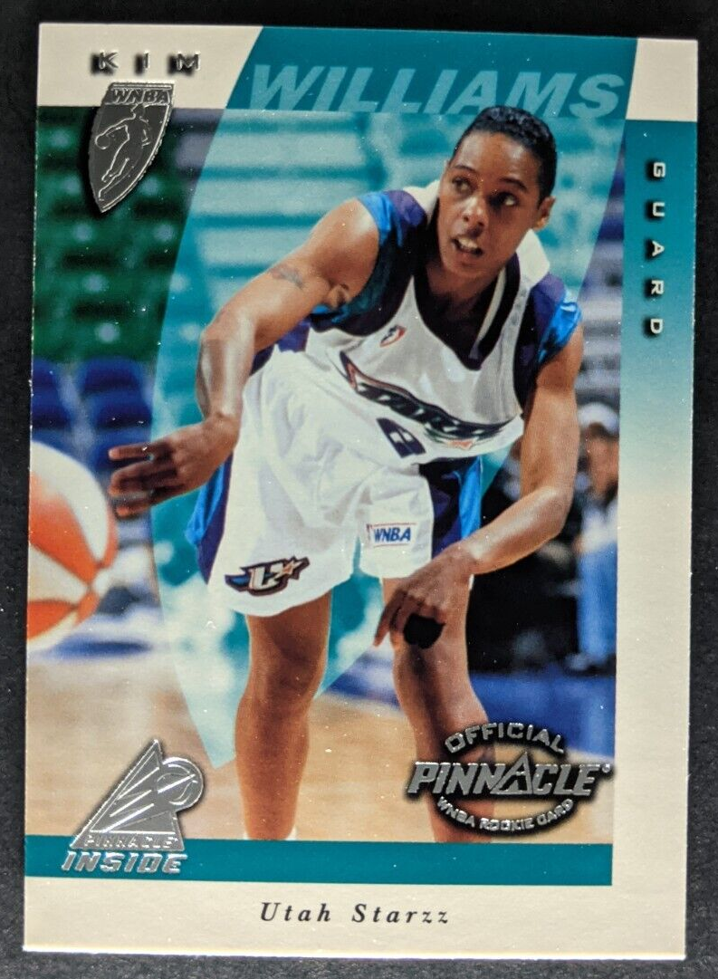 Kim Williams 1997 Pinnacle Inside WNBA #51 Basketball Card Rookie