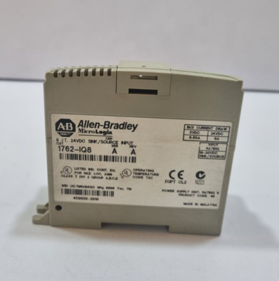 ''COSMETIC DAMAGE''  ALLEN BRADLEY MICROLOGIX 1200 1762-IQ8/A