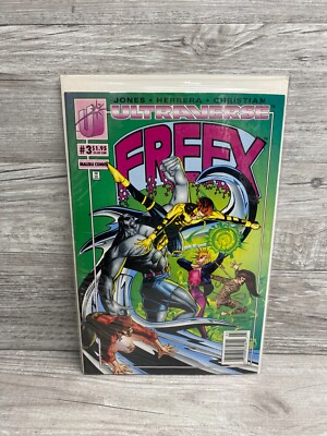 Malibu Comics Ultraverse Freex #3 Modern Age Sept. 1993 Jones Herrera Christian