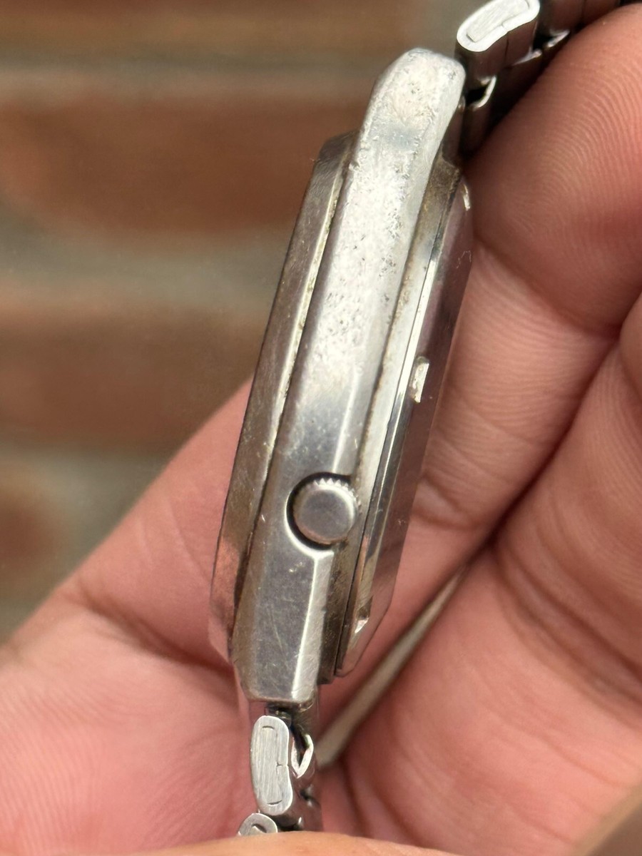 Seiko 5 Automatic 6309-510A Railway Time Day/Date Vintage