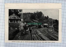C4623) Coonoor Station Nilgiri Mountain Line South Indian Railway - 1930 Clip