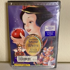 SEALED PLATINUM EDITION WALT DISNEY'S SNOW WHITE AND THE SEVEN DWARFS 2-DISC DVD
