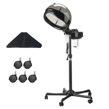 Uimoso Professional Hair Steamer 11.81-inch Hooded Ionic Hair Steamer 2 Mode