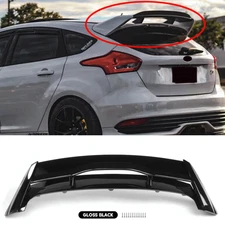 For 2012-2018 Ford Focus Hatchback RS Style Gloss Black Rear Roof Wing Spoiler