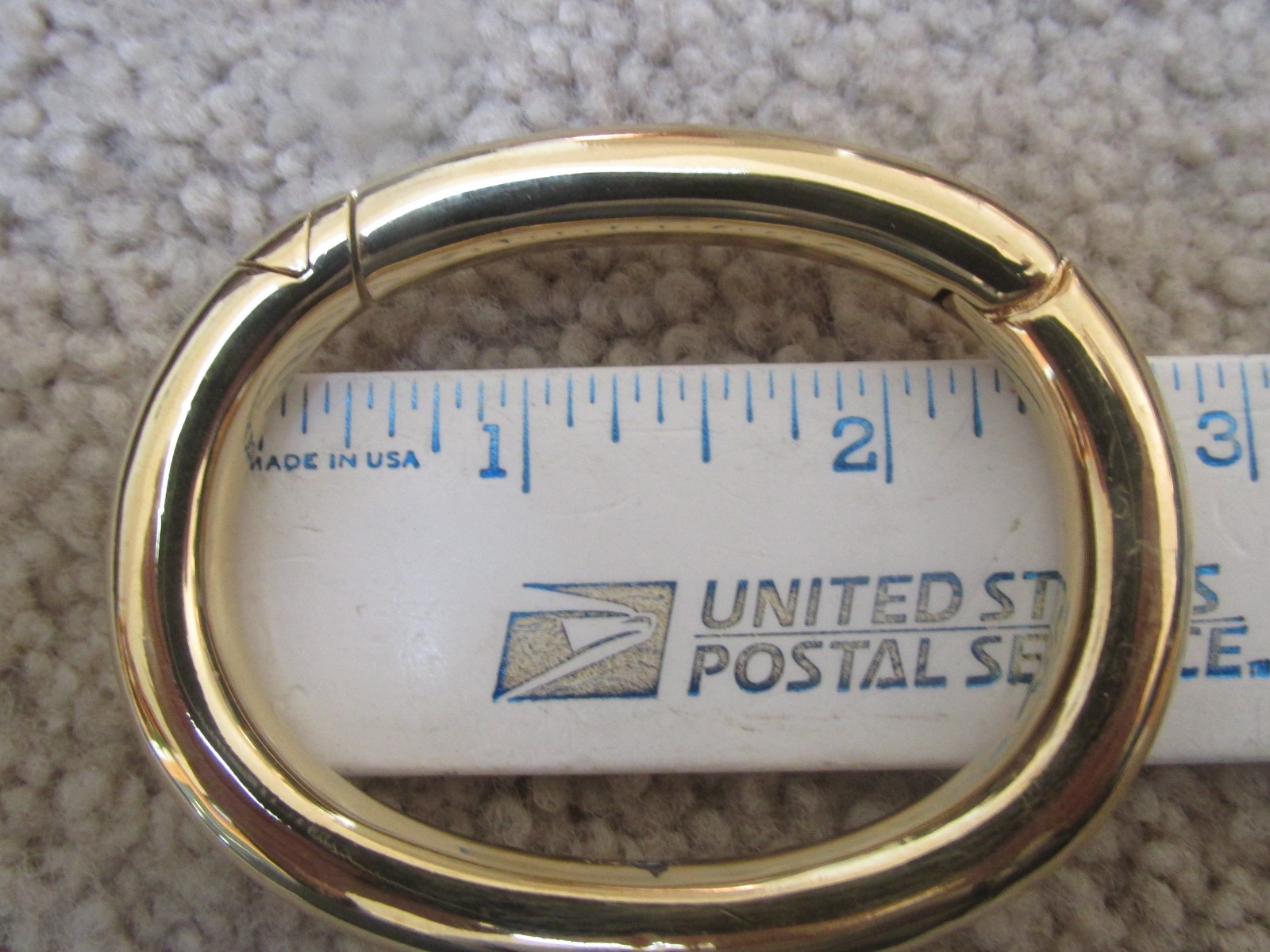 J Crew Stackable Hinged Bangle Bracelet Gold/tone… - image 6