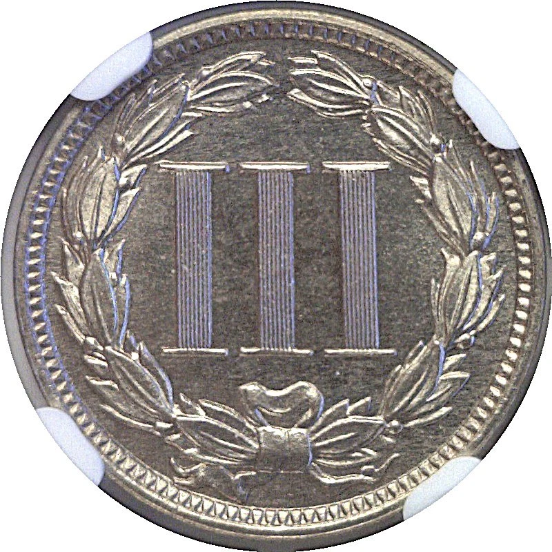 1882 3CN Nickel Three Cent Proof NGC PF-66 CAC - Image 3 of 3