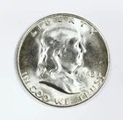 *1952 S FRANKLIN SILVER HALF DOLLAR* *GEM BU++* NR #G4097