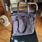 Filson Rugged Twill Tote Bag 70260LB Dark Brown Made in USA Open Tote