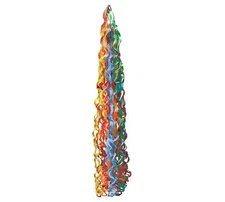 TWIRLZ BALLOON TAIL 34" x 6" Multicolor New!!!