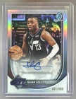 Isaiah Collier 2025 Bowman Chrome #BCA-IC Refractor Auto /499