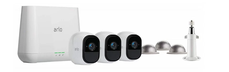 ✅ Cámara de seguridad HD NETGEAR AVM4000C-100NAS Arlo Pro recargable sin cables paquete de 3 ✅ Foto 2 de 2