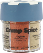 Coghlan  S Multi-Spice Shakers   Compact 6-In-1 Seasoning Containers for Camping,