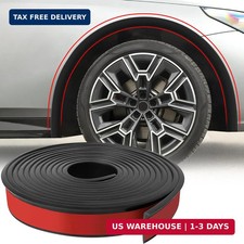 20FT Car Wheel Eyebrow Arch Trim, Fender Flares Protector, Rubber Wheel Eyebrow