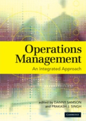 OPERATIONS MANAGEMENT: AN INTEGRATED APP by SINGH, PRAKASH Paperback Self Help