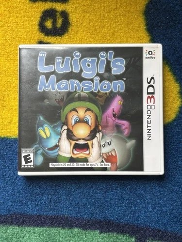Luigi's Mansion Nintendo 3DS Video Game Complete w/ Case & Insert Tested