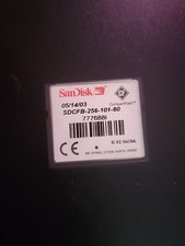 Sandisk 256MB SDCFB Compact Flash CF Memory Card
