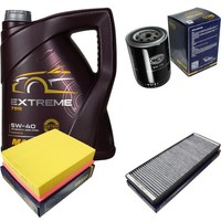 SCT Inspektionspaket 5L Mannol Extreme 5W-40 FüR Audi A4 Avant 1.8 T 1.9 TDI VW