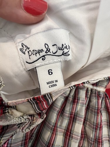 Girl’s Peppa And Julie Dress Size 6 Nordstrom - Picture 4 of 4