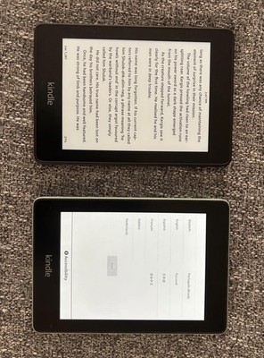 2 Amazon Kindle Paperwhite 10th Gen Wi-Fi E-Reader 