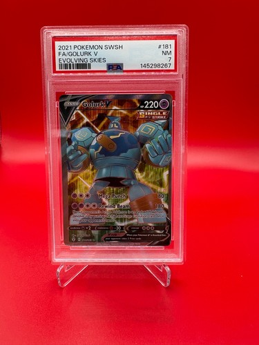 Golurk V graded PSA 7 for sale on eBay