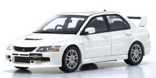 Kyosho KSR43111W 1/43 Mitsubishi Lancer Evolution IX MR White Model Car 1:43 New