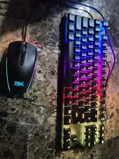 HyperX Alloy Origins Core + Pulsefire Core RGB Mouse