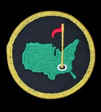 GOLF MASTERS TOURNAMENT LOGO AUGUSTA IRON ON GOLF SPORTS PATCH