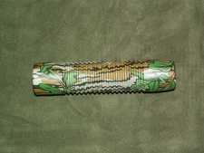 Mossberg 500/600/590 12 ga Green Leaf Camo Forearm fits Long Action Slides