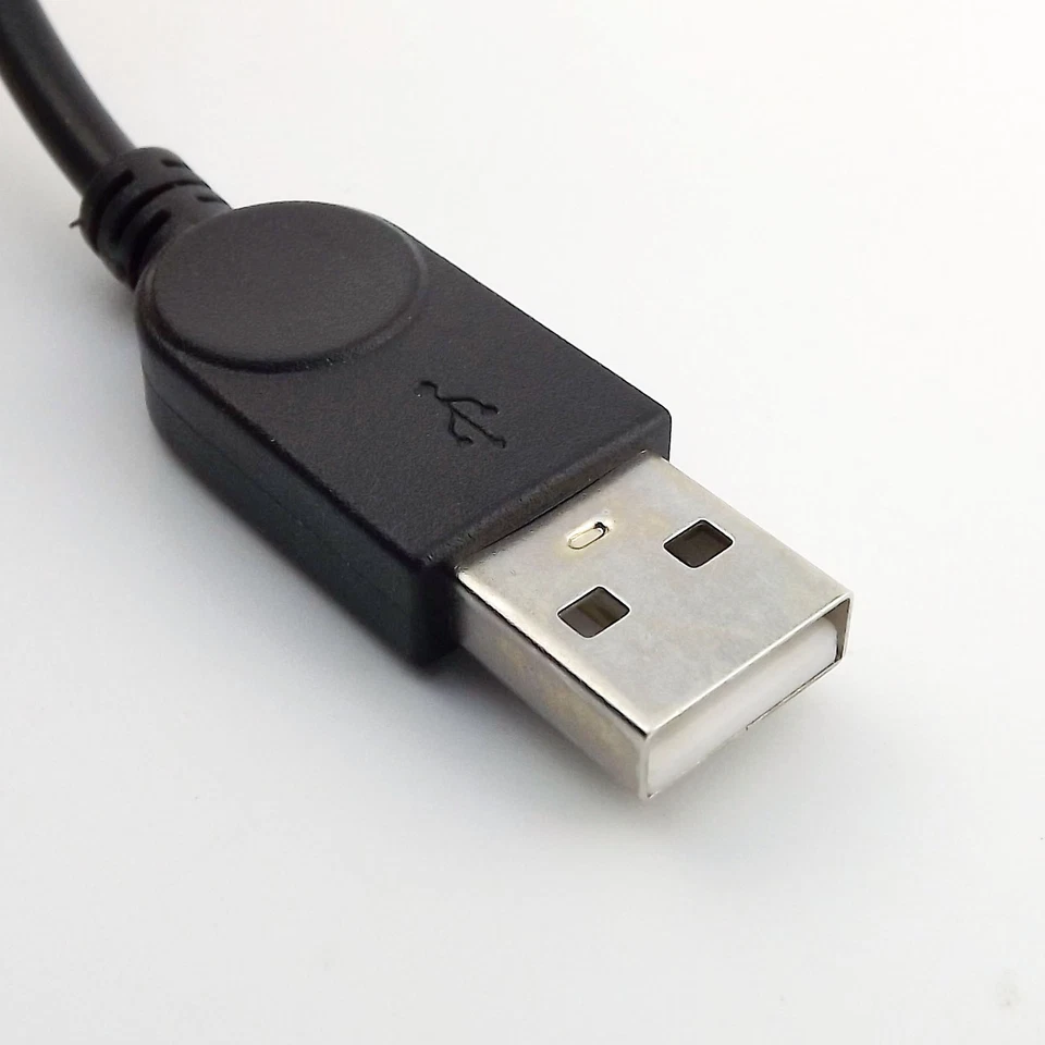 1x USB 2.0 A Male to 2X A Male Y Splitter Cable Extension Cord Mobile Hard Disk - Image 4 of 4