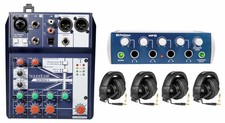 PRESONUS HP4 Headphone Amplifie 4 HD9 Studio Headphones Soundcraft Mixer