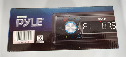 Pyle Bluetooth Marine Stereo Radio Waterproof Boat Receiver PLMR17BTB Black NEW - Picture 7 of 8