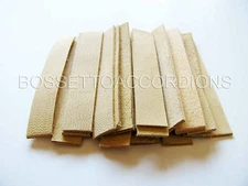 Accordion REED LEATHER LEATHERS VALVES SET OF 24 Size 1 Ventile für Akkordeons