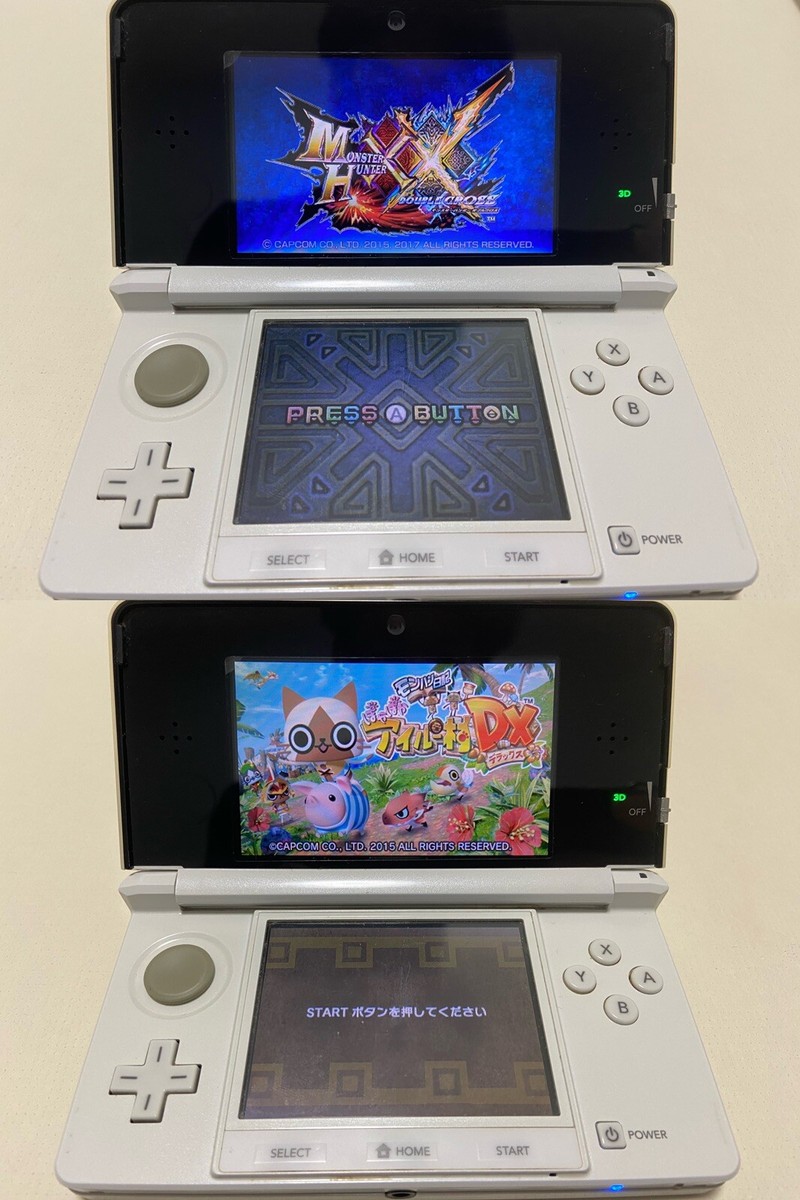 3DS 本体とポケットモンスターウルトラサン モンスターハンター