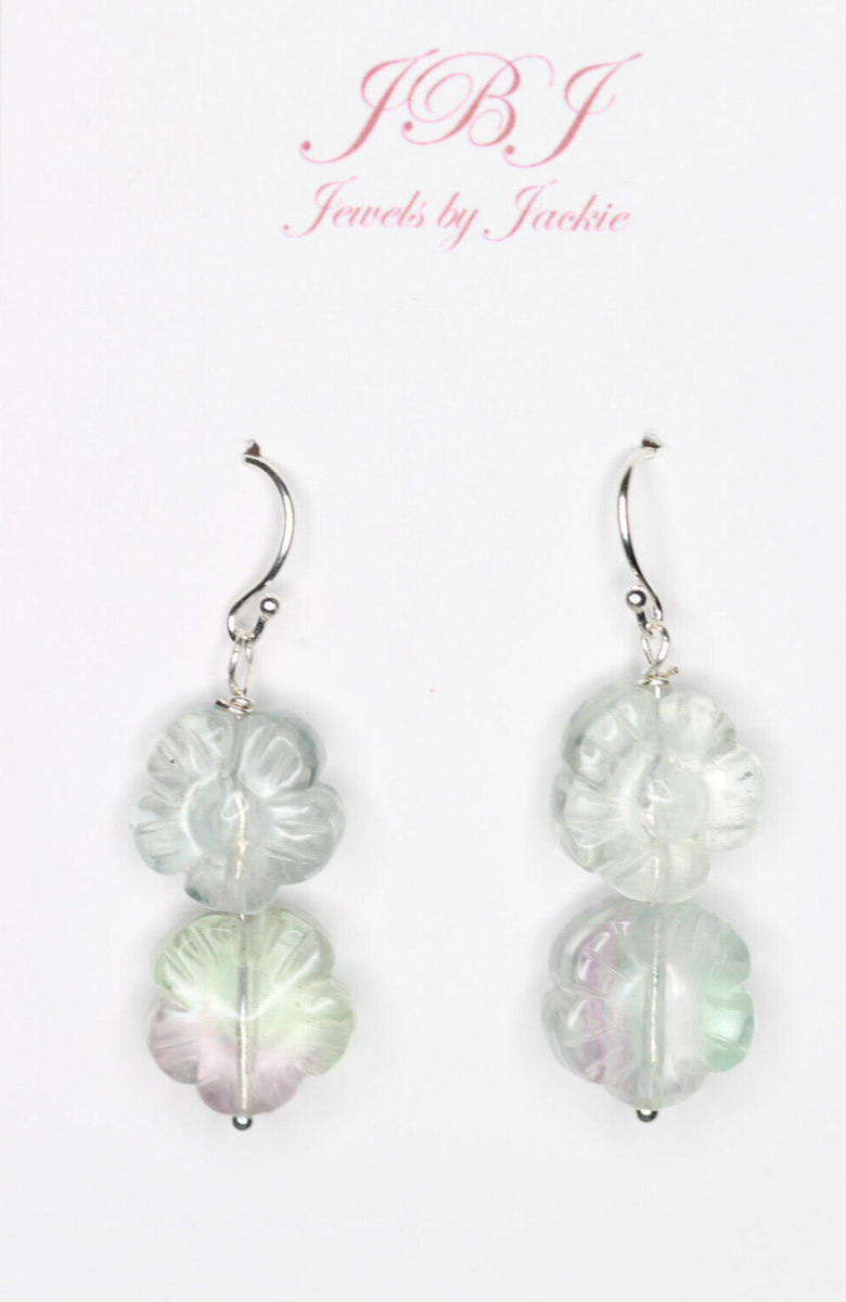 Summer Gems Fluorite Stud Earrings Fluorite Stud Earrings 2025