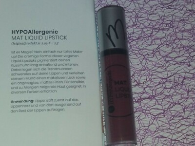HYPOAllergenic Mat Liquid Lipstick  San Fransico 04 -neu-