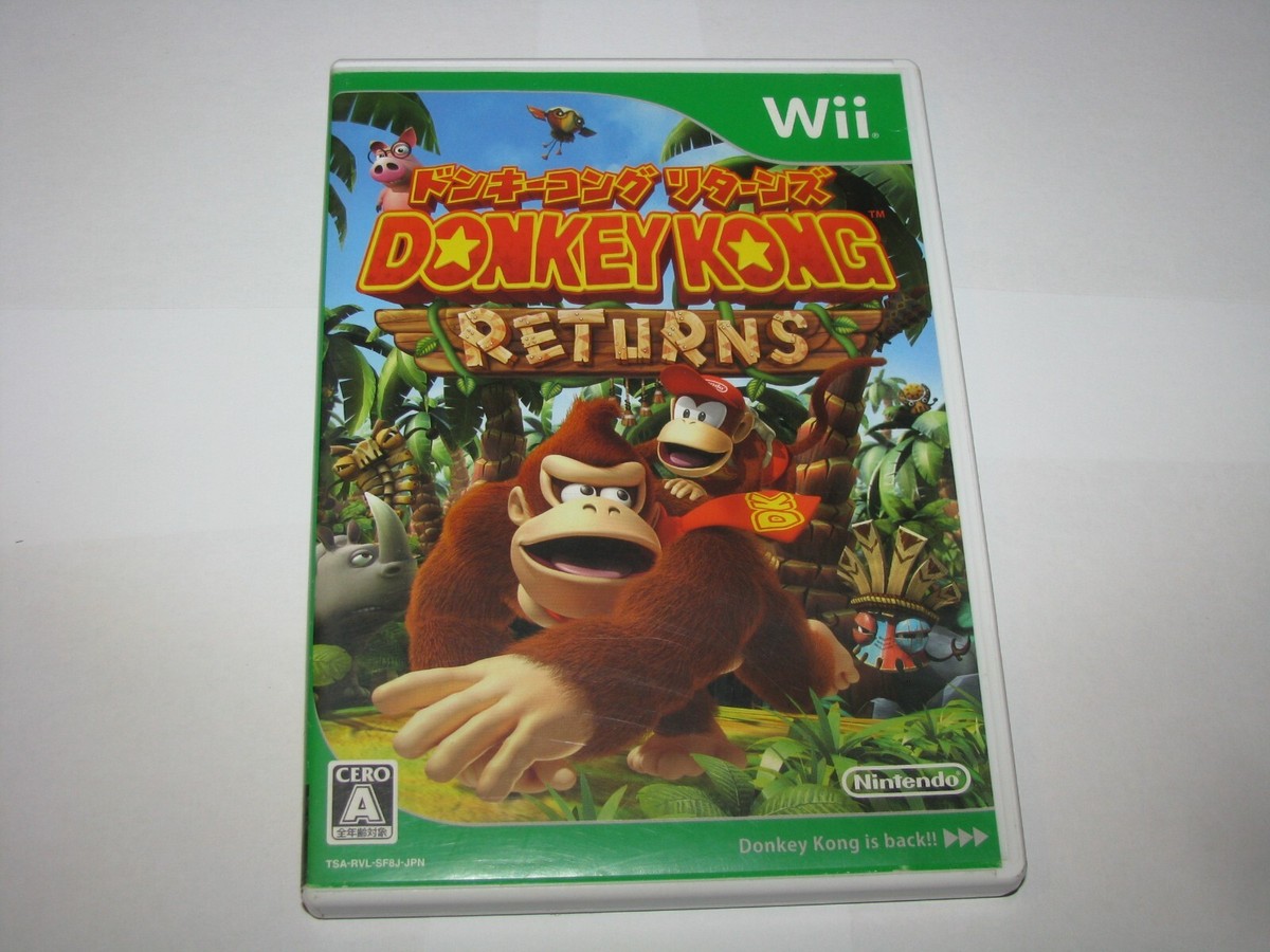 Donkey Kong Returns [Japan Import] [並行輸入品] Donkey Kong Returns (Japanese, region lock) Nintendo Wii