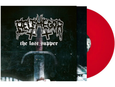 BELPHEGOR - THE LAST SUPPER, 2022 EU ROCKET RED vinyl LP, 800 COPIES! SEALED!
