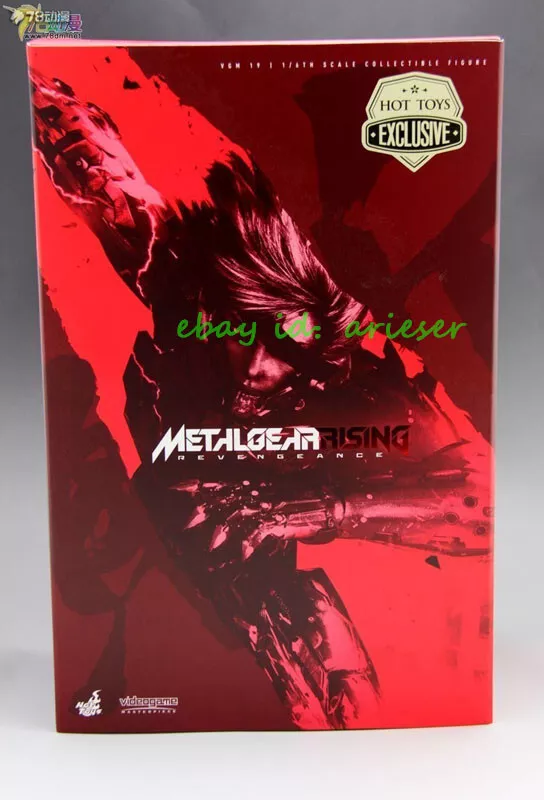 HOT TOYS 1/6 METAL GEAR RISING: REVENGEANCE VGM19 RAIDEN INFERNO ARMOR  VERSION 4897011177274