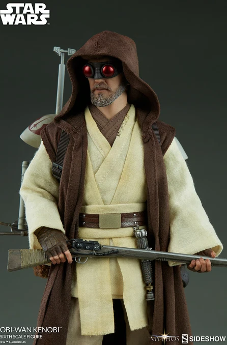 Figura Sideshow 1/6 Star Wars Mythos Obi-Wan Kenobi Sin usar, en caja sellada Foto 3 de 4