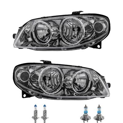 Scheinwerfer Set links rechts inkl. OSRAM Lampen H7 H1 für Fiat Punto 188_ 188AX
