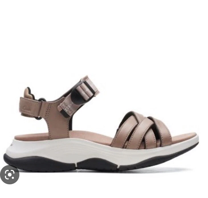 Clarks ladies sales wave walk sandals